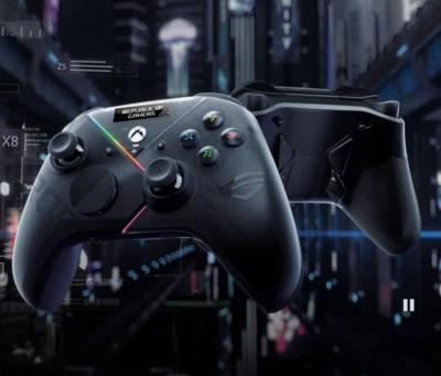 ASUS  ROG Raikiri Pro XBOX PC Controller Black OLED Wire/Wireless - Image 1 of 4