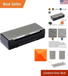 Double-sided Diamond Sharpening Stone Whetstone Knife Sharpener |Coarse 325 /... - Picture 1 of 7