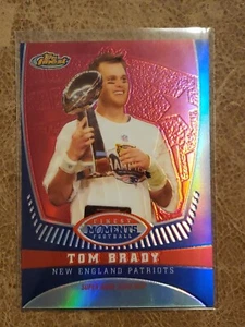 2008 Topps Finest Moments Refractor Tom Brady New England Patriots/149 leer - Imagen 1 de 3