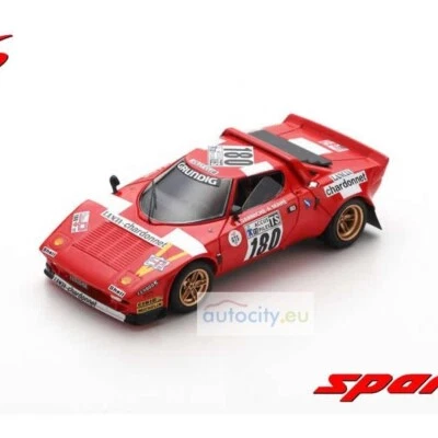 Spark Models LANCIA STRATOS N180 RALLYE TOUR DE FRANCE 1975 WINNER - B. DA S9081 - Immagine 1 di 4