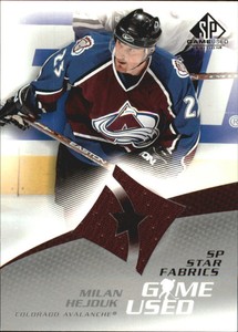 2003-04 SP Game Used #106 Milan Hejduk Jsy - NM-MT