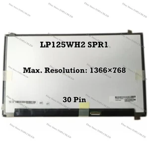 LED LCD Bildschirm LP125WH2 SPR1 LP125WH2(SP)(R1) 12,5" HD 60Hz EDP 30Pin Panel NEU - Bild 1 von 1