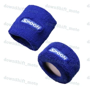 X2 SPOON SPORTS RESERVOIR COVER SOCK OIL TANK for HONDA ACURA CIVIC INTEGRA DA - Picture 1 of 8