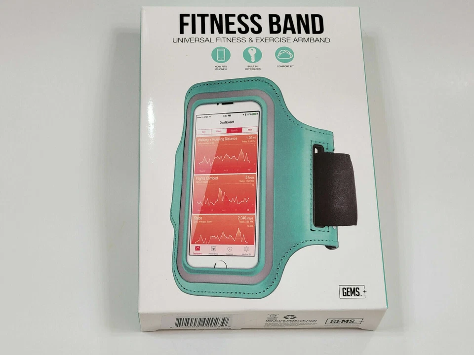 Gems Fitness Bands Universal  fitness and Exercise Armband Reflective Strip - Image 1 of 3