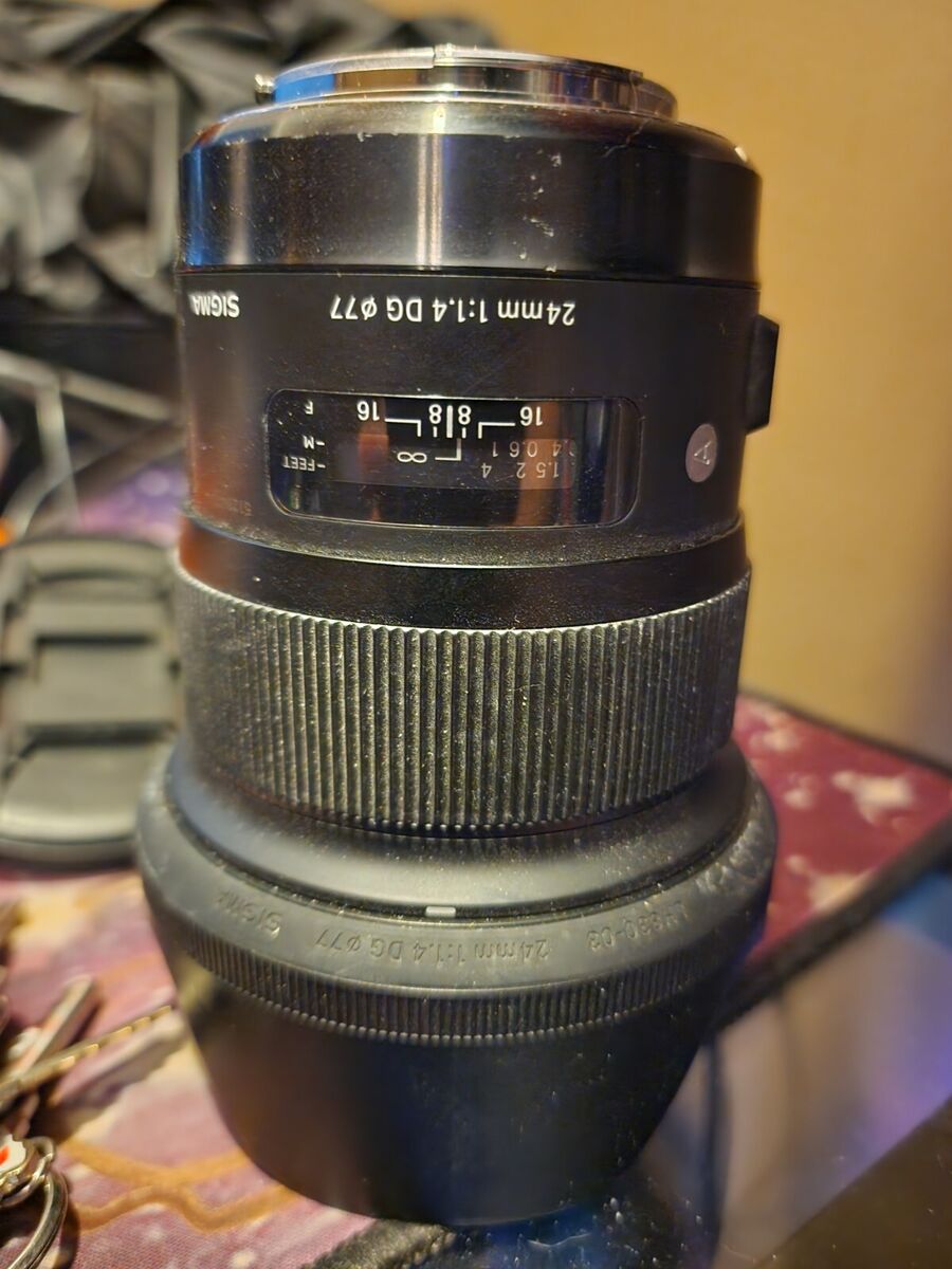 Sigma Art Canon EF Camera Lenses 24mm Focal | eBay Sigma Art Canon EF Camera Lenses 24mm Focal | eBay