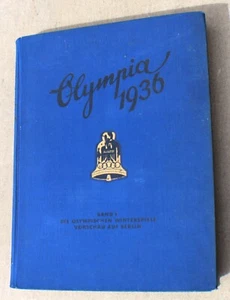 Olympics 1936 book of German Winter Games Olympia 1936 Band 1 Complete - Picture 1 of 21
