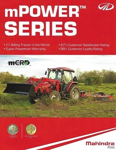Farm Tractor Brochure - Mahindra - mPOWER 75 85 75P 85P - 2015 (F8500) - Picture 1 of 1