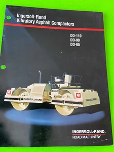 Ingersoll-Rand Vibratory Asphalt Compactors DD-110 DD-90. DD-65 Sales Brochure - Picture 1 of 1