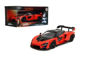 Jada 1:24 Fast & Furious Mclaren Senna Red/Black Diecast Model Car 35485 - Picture 1 of 9