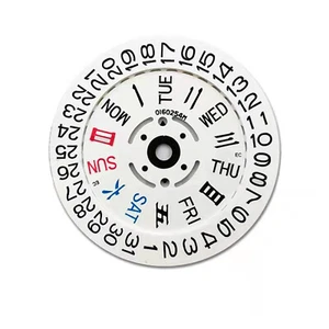 Uhr Zifferblatt Kalender Wochentag 3 / 6 Uhr Zifferblatt für NH35/NH36 Uhrwerk - Bild 1 von 32