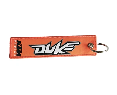 MARKENLOS KTM Duke Schlüsselanhänger Motorrad Schlüsselband Keychain Anhänger Geschenk