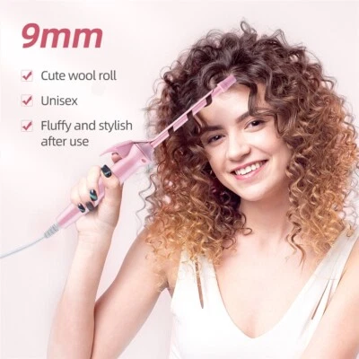 Mini Hair Curling Iron, Professional Halr Curly Tongs, Curler Wand Styling Tool - Image 1 of 4