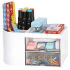  Desk Organizer Office Supplies Caddy with Pencil Holder and Drawer for 