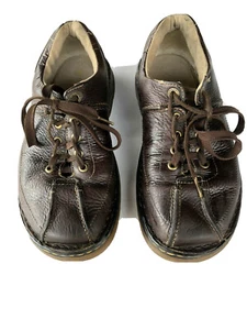 Dr. Martens 11199 Unisex M 8 W 9 Oxford Lace Up Casual Shoes Brown Leather EUC - Picture 1 of 12