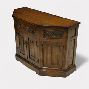 Old Charm Canted Cupboard Light Oak Finish Model 2198 Drawer FREE UK Delivery* - Picture 1 of 17