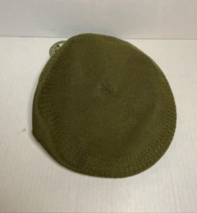 Scala Classic Dorfman Pacific Flat Cap Green Large Knit Driver Hat Newsboy S/M - Picture 1 of 4