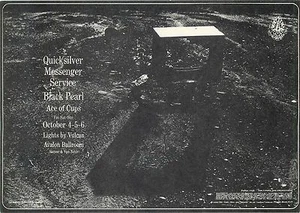 QUICKSILVER - FD140 - FAMILY DOG CONCERT HANDBILLL POSTCARD - AVALON 1968 - Picture 1 of 2