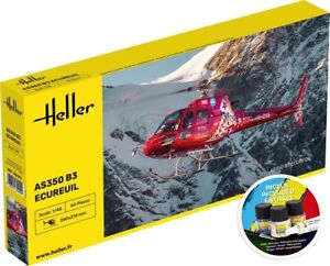 Heller 56490 - 1/48 Starter Kit AS350 B3 Ecureuil - Nuovo