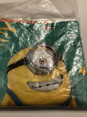 CUBIERTA DE MESA DE PLÁSTICO DESPICABLE ME Minions ~ suministros para fiestas de cumpleaños 54"x84" verde azulado Foto 1 de 4