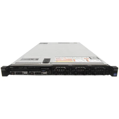 Dell PowerEdge R620 2x E5-2680 2.70GHz 8C 32 GB RAM 2.5 8 Bay iDrac7 - Bild 1 von 3