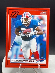 2024 Panini Zenith - Thurman Thomas #12 - No Huddle Red -2331 - Imagen 1 de 2