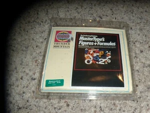 Master Type's Figures + Formulas Commodore 64 C64 Program New and Sealed - Picture 1 of 2