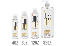 Lube Life Water-Based Safe lube for Men, Women and Couples Non-Staining - Picture 1 of 23