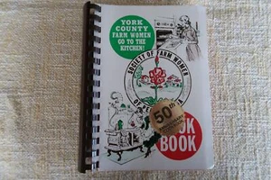 Vintage 50th Anniversary York County Farm Women Cookbook - Picture 1 of 5