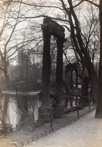 Paris Parc Monceau Frankreich altes Foto 1900' - Bild 1 von 4