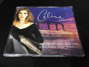 Celine Dion My Heart Will Go On Theme Titanic Soundtrack Single CD (Sony 1997) - Picture 1 of 5