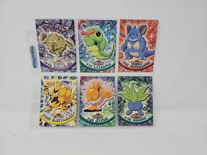 Pokemon 1999 Topps TV Animation Edition - 6 pcs Lot - Trading Cards - Picture 1 of 2