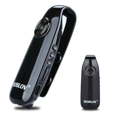 Boblov 1080P Mini Body Camera  Video Loop Recording Motion Camcorder Dash Camera - Image 1 of 4