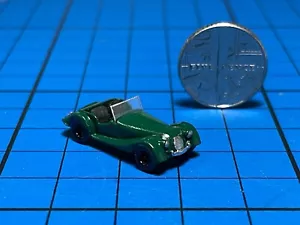 N Gauge Morgan 4/4 Sports Car - British Racing Green - Foto 1 di 2