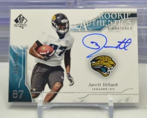 JARETT DILLARD 2009 UPPER DECK SP AUTHENTIC #312 ON CARD ROOKIE AUTO /999 1-D - Picture 1 of 2