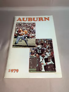 1979 Auburn Football Media Guide 9” X 6” James Brooks And Joe Cribbs - Picture 1 of 5