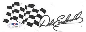 Dale Earnhardt Sr. Signed Cut Autograph Auto PSA/DNA AL04239 - Picture 1 of 2