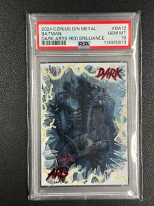 2024 CZplus Dark Nights Metal Batman Dark Arts Red Brilliance /69 PSA 10#N - Picture 1 of 2