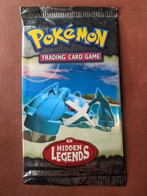 Pokemon EX Hidden Legends Booster Pack Sealed Factory New 17.78g !! - Image 1 of 4