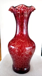 Große Glas Vase - MURANO ANTIK - dekoratives Designerobjekt - Höhe 29 cm - 1 kg - Bild 1 von 6