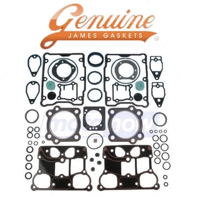 James Gasket Top End Gasket Kit for 1999-2000 Harley Davidson FXDS-Conv Dyna zd Foto 1 de 4