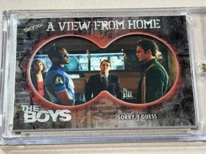 2025 Skybox The Boys Insert A View From Home VFH-1 Hughie A-train Sorry I Guess - Picture 1 of 2