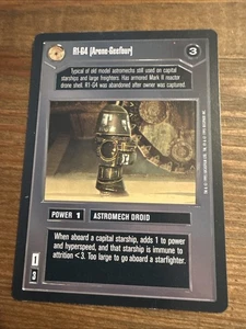 Star Wars CCG – R1‑G4 (Arone‑Geefour) – Premiere Limited – Common – English – NM - Picture 1 of 2