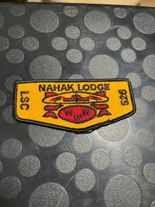 OA NAHAK LODGE 526 ZF1 FAKE, VERTICAL RED EMBROIDERY FLAP BV - Picture 1 of 2