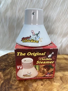 The Original Sittin' Chicken Steamer As Seen on TV Vertical Chicken Roaster Beer - Picture 1 of 16