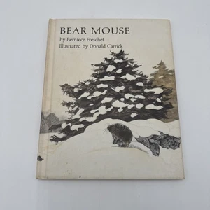 1973 Bear Mouse By Berniece Freschet HB Childrens Book Weekly Reader - Bild 1 von 8
