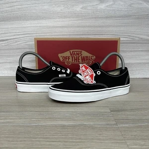 Vans Authentic schwarz weiß Turnschuhe Schuhe Pumps Größe 5 neu Schule Fitnessstudio Arbeit - Bild 1 von 18