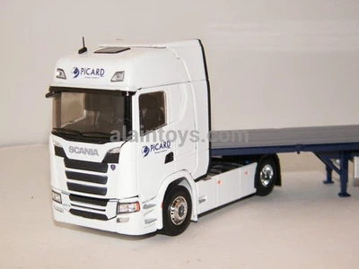 SCANIA 500 S PLATEAU PICARD SOLUTION T2GL ELIGOR 1/43 Réf 118567 - Photo 1/4