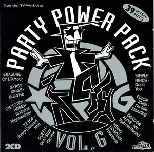 (2CDs) Party Power Pack Vol. 6 - Queen, Erasure, Ottawan, Visage, ZZ Top, u.v.a. - Bild 1 von 2