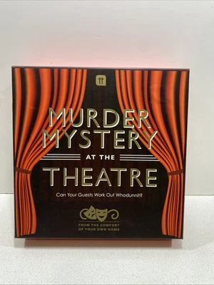 Murder Myster At The Theatre Board Game Fun New&sealed - Image 1 of 3