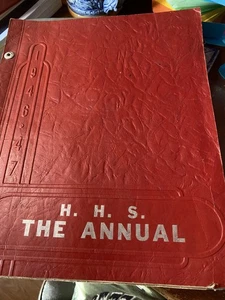 Hillsboro High School Hillsboro NH 1947 anual muy raro excelente estado - Imagen 1 de 2